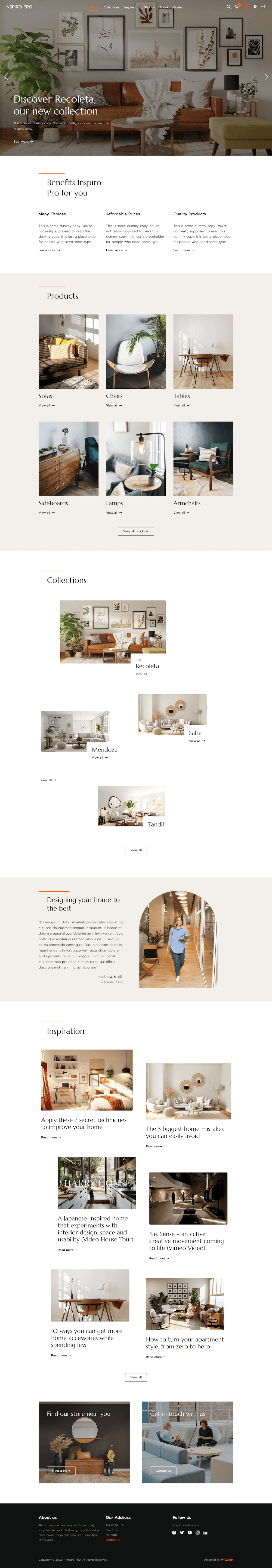 eCommerce WordPress theme