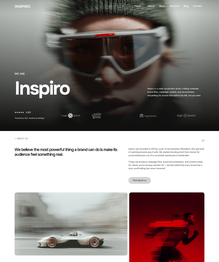 Creative Agency WordPress theme