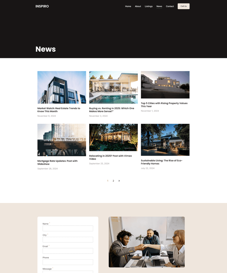 News page